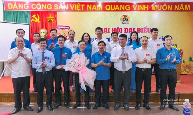 Công đoàn cơ sở Tổng Công ty Khoáng sản và Thương mại Hà Tĩnh tổ chức Đại hội đại biểu nhiệm kỳ 2023 - 2028